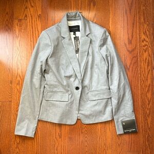 Banana republic gray blazer